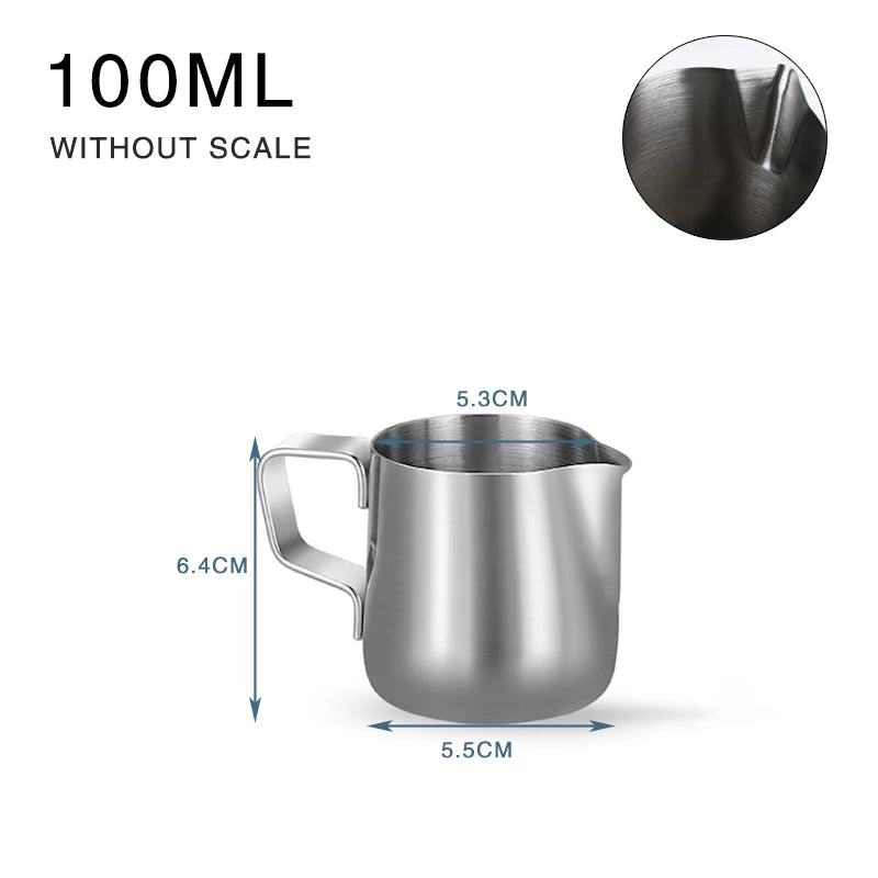 Stainless Steel Milk Frothing Pitcher